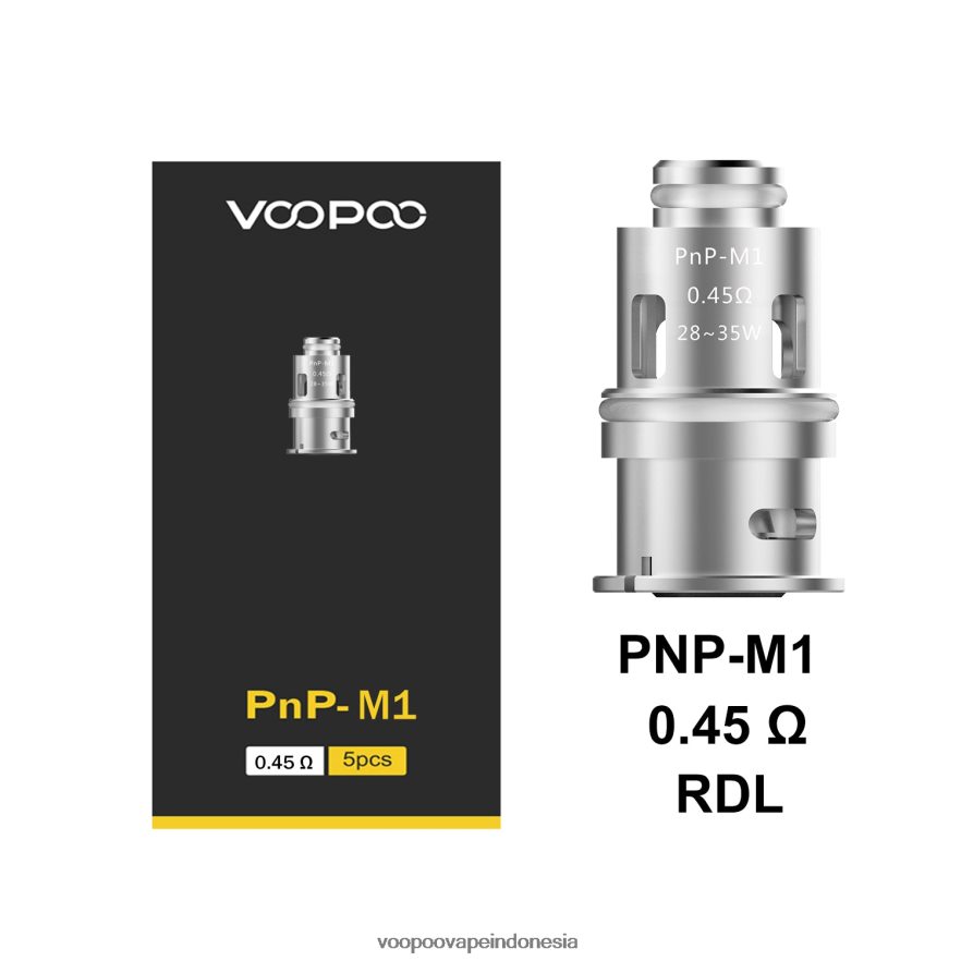 VOOPOO PNP gulungan (5 buah) pnp-m1 L8JR588 VOOPOO Vape Pen