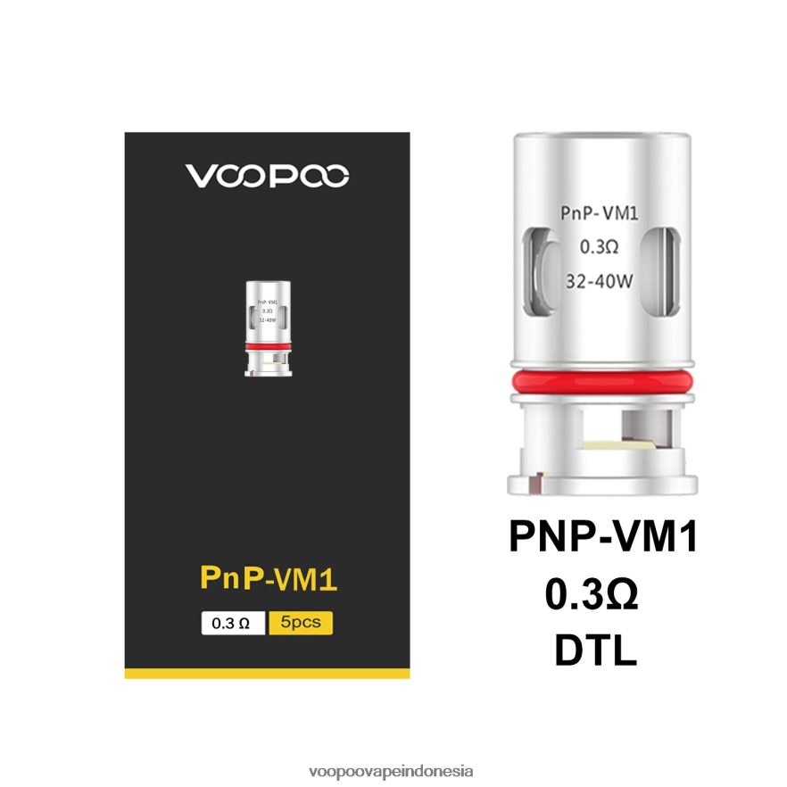 VOOPOO PNP gulungan (5 buah) pnp-vm1 L8JR596 VOOPOO Vape Store