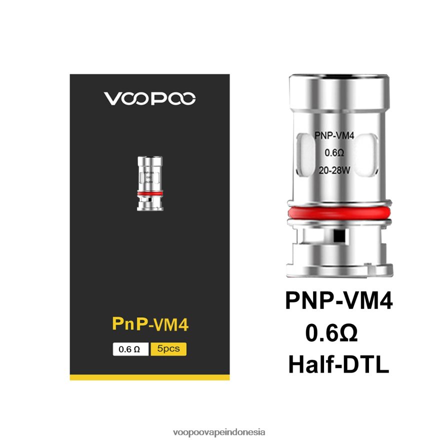 VOOPOO PNP gulungan (5 buah) pnp-vm4 L8JR598 VOOPOO Vape Pen