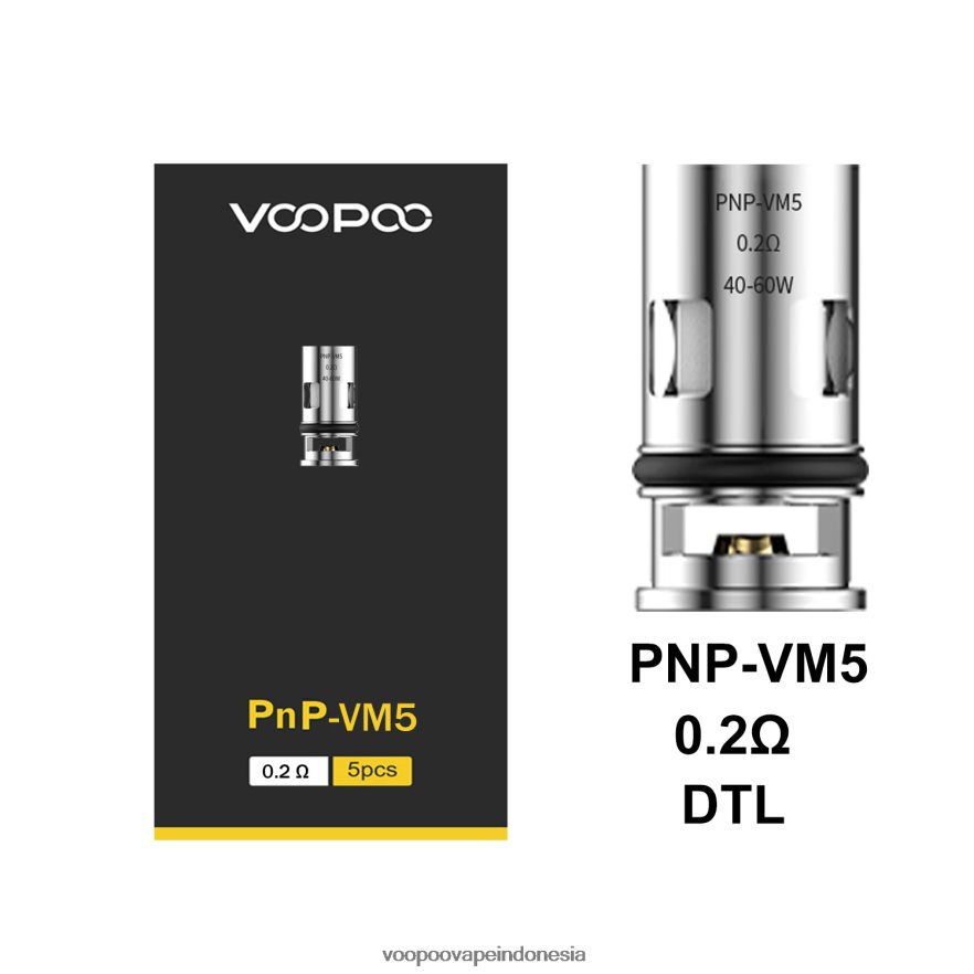 VOOPOO PNP gulungan (5 buah) pnp-vm5 L8JR599 VOOPOO Vape Price