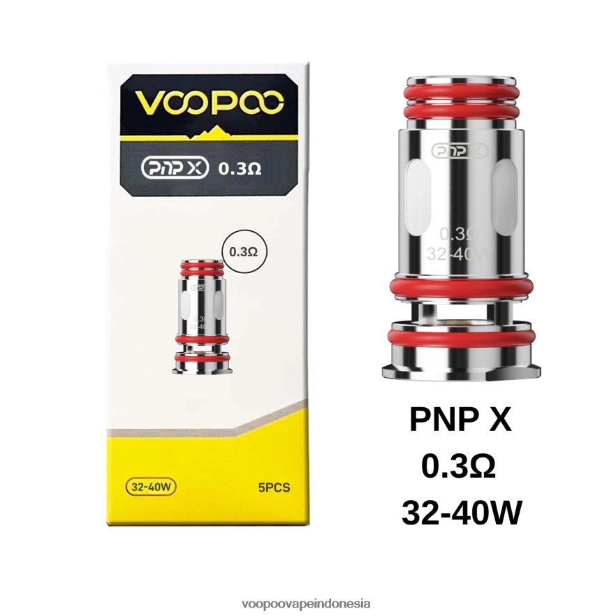 VOOPOO PNP gulungan (5 buah) pnp x 0,3 ohm L8JR607 VOOPOO Vape Pod Price