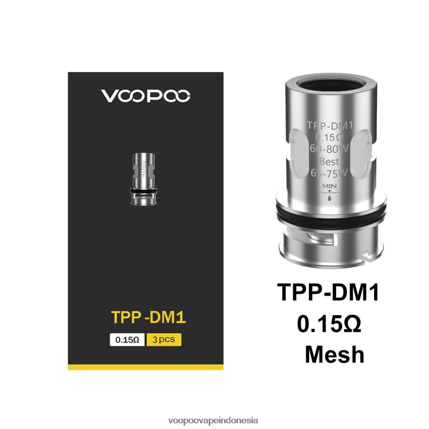 VOOPOO TPP gulungan (3 buah) tpp-dm1 L8JR585 VOOPOO Vape Indonesia
