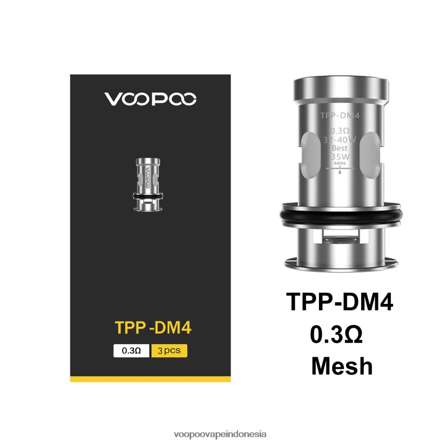 VOOPOO TPP gulungan (3 buah) tpp-dm4 L8JR611 VOOPOO Indonesia