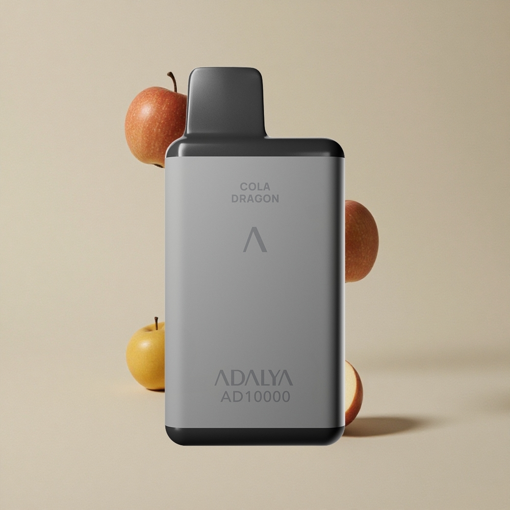 Adalya AD 10000 Puffs Dua Apel vape wholesale Indonesia 14ml 2% Nikotin