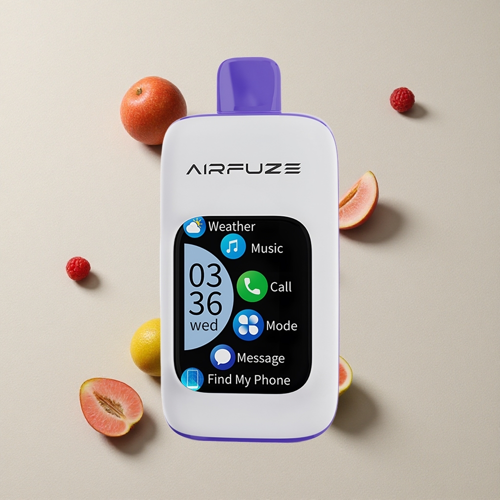AirFuze Smart 30000 Puffs Disposable Vape Blue Razz Ice vape wholesale Indonesia Kapasitas Baterai 900mAh