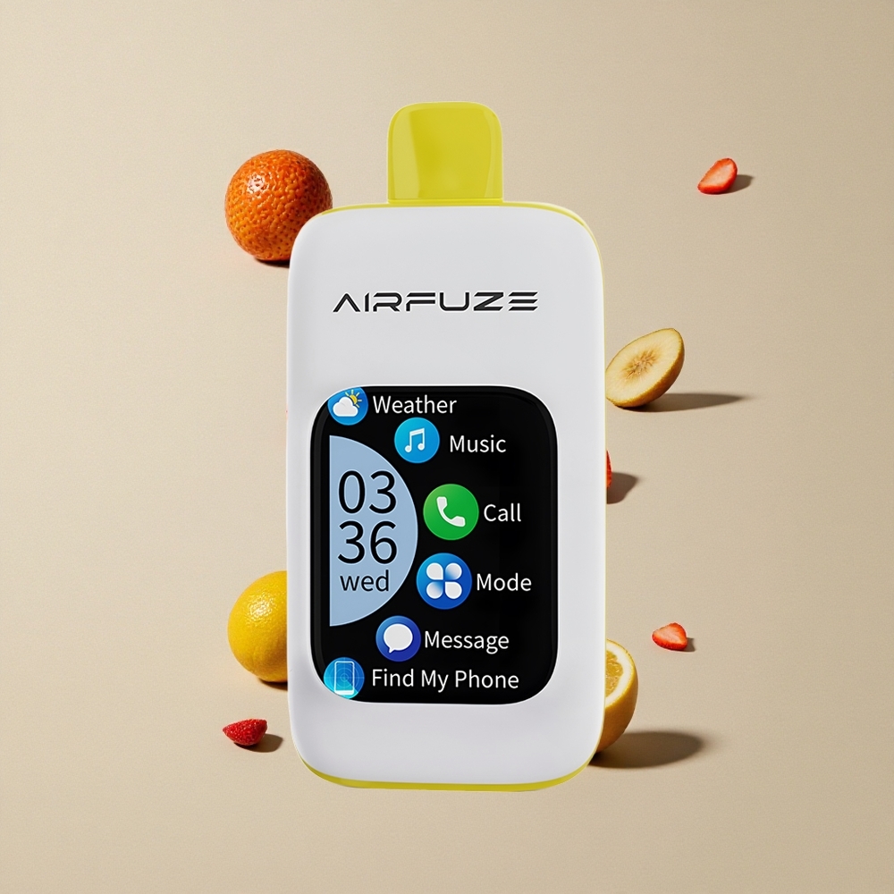 AirFuze Smart 30000 Puffs Disposable Vape Strawberry Pisang vape wholesale Indonesia 900mAh Type-C