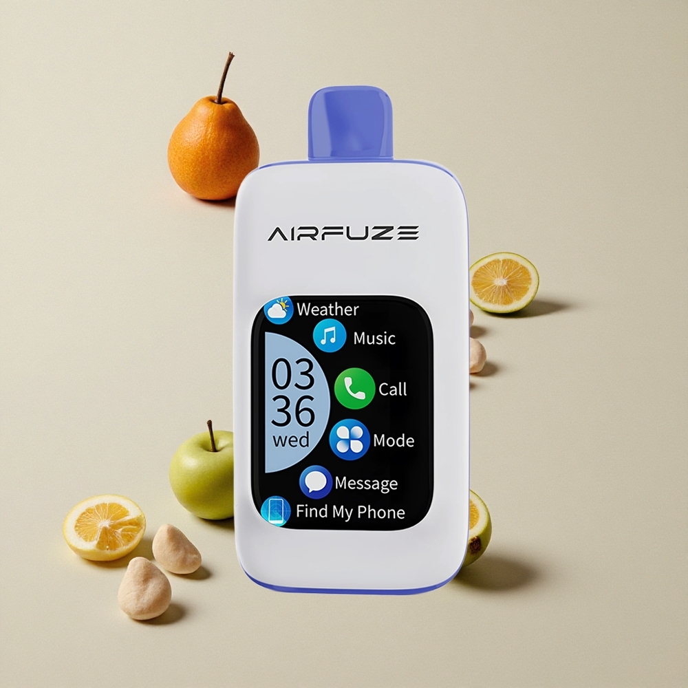 AirFuze Smart Pro 40000 Puffs Mint Miami vape wholesale Indonesia Baterai 900mAh Isi 20ml