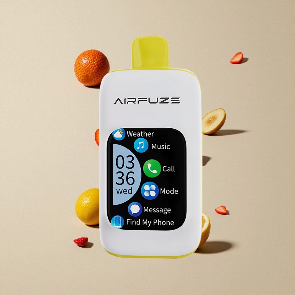 AirFuze Smart Pro 40000 Puffs Stroberi Pisang vape wholesale Indonesia Baterai 900mAh Isi Ulang