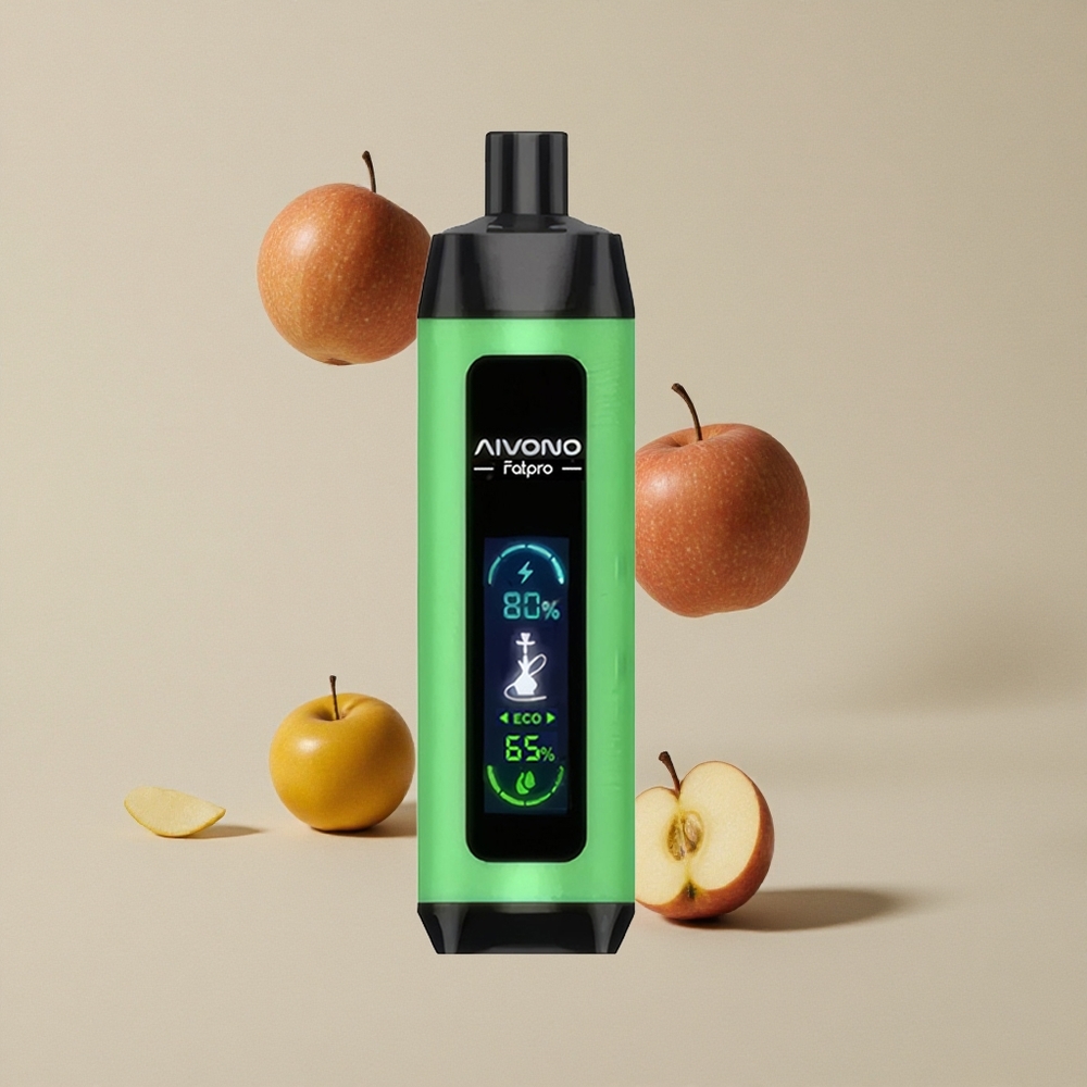 Aivono Aim Fatpro 22000 Puffs Dua Apel vape wholesale Indonesia 28ml E-liquid 600mah Rechargeable