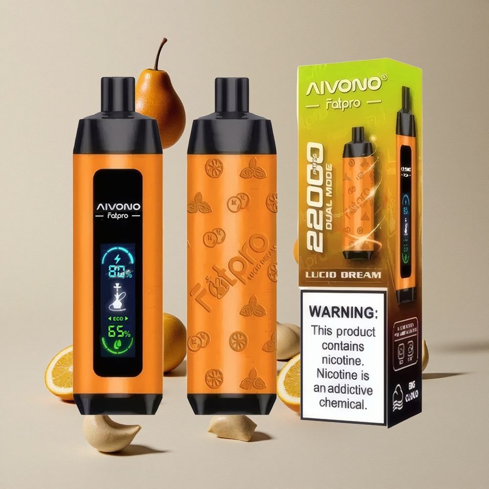 Aivono Aim Fatpro 22000 Puffs Lucid Dream vape wholesale Indonesia 28ml E-liquid 22000 Isapan