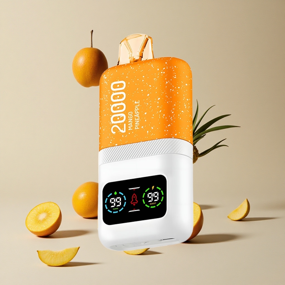 Aivono Aim Magic20000 Puffs Mangga Nanas vape wholesale Indonesia 26ml E-liquid 0%,2%,3%,5% Nikotin
