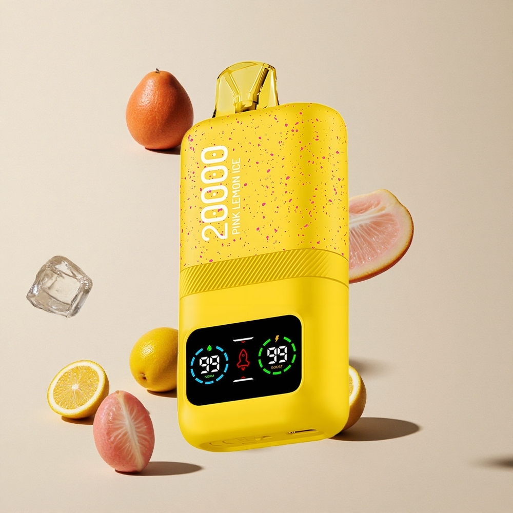 Aivono Aim Magic20000 Puffs Pink Lemon Es vape wholesale Indonesia 26ml E-liquid
