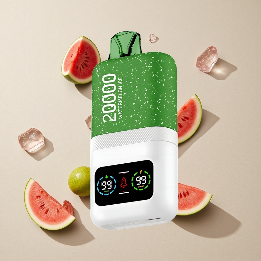 Aivono Aim Magic20000 Puffs Semangka Es vape wholesale Indonesia 26ml E-liquid 600mAh Battery