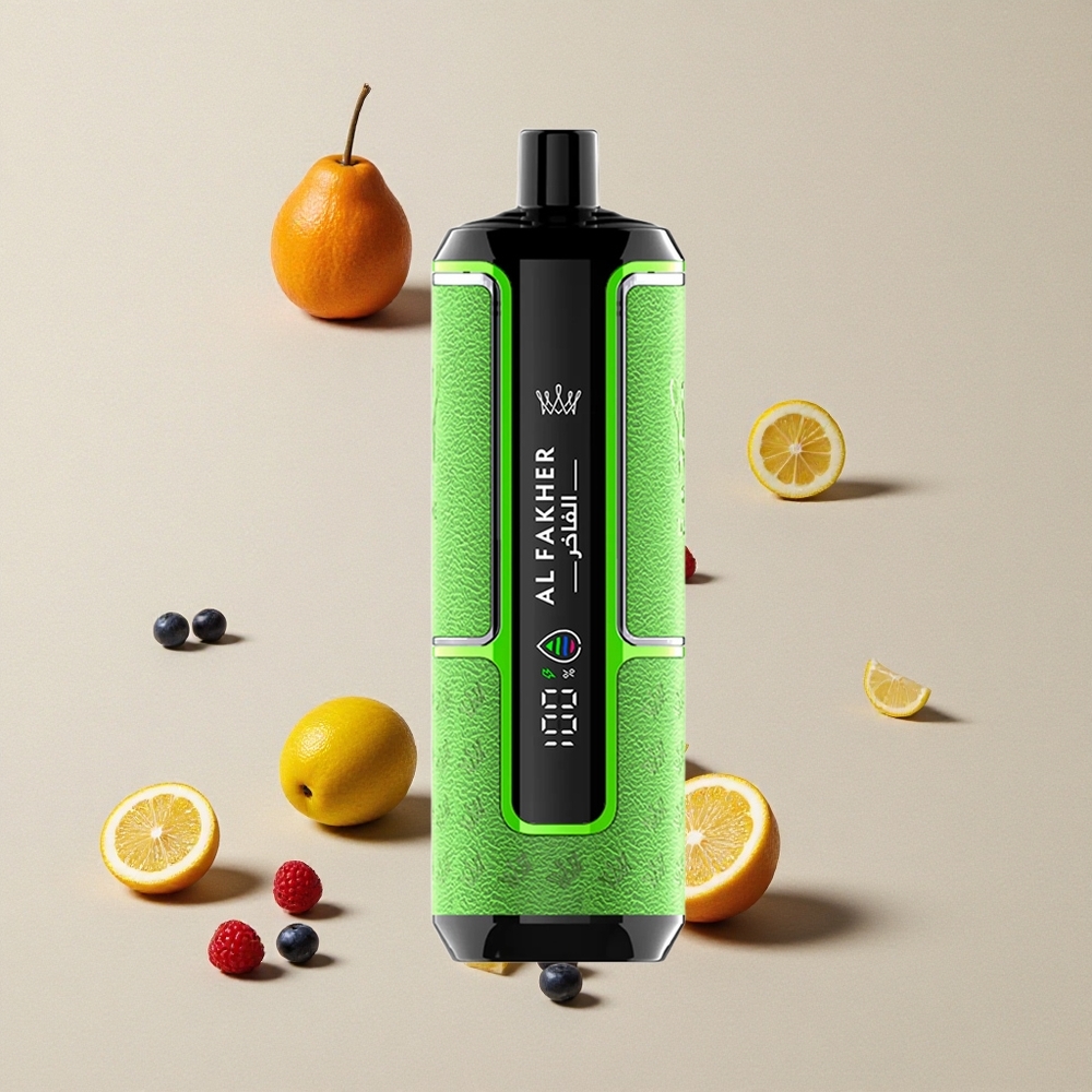 Al Fakher Crown Bar 15K Hypermax Disposable Vape Kit Blue Razz Lemonade 22ml vape wholesale Indonesia 15.000 hisap
