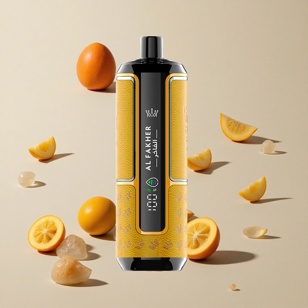 Al Fakher Crown Bar 15K Mango Es vape wholesale Indonesia Kapasitas 22ml 15.000 Hisap
