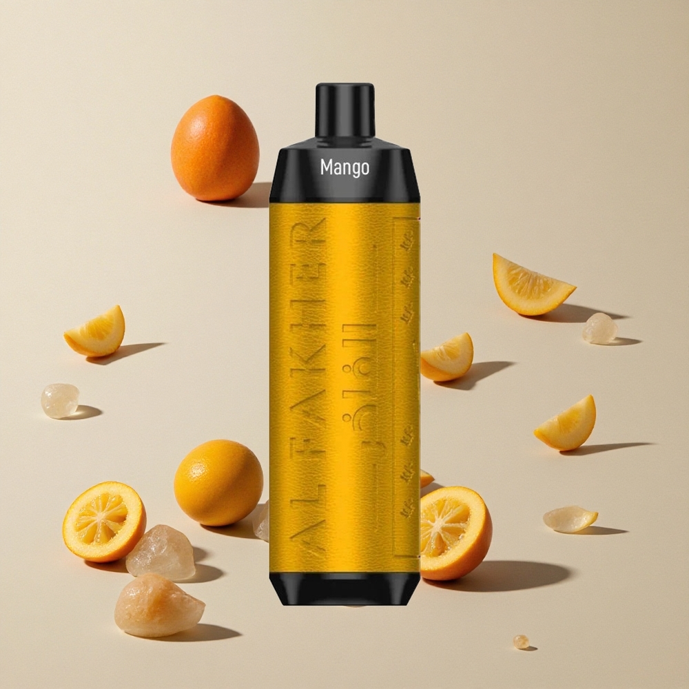 Al Fakher Crown Bar 8000 Mangga Es vape wholesale Indonesia 18ml Kapasitas Cairan 8000 Isapan