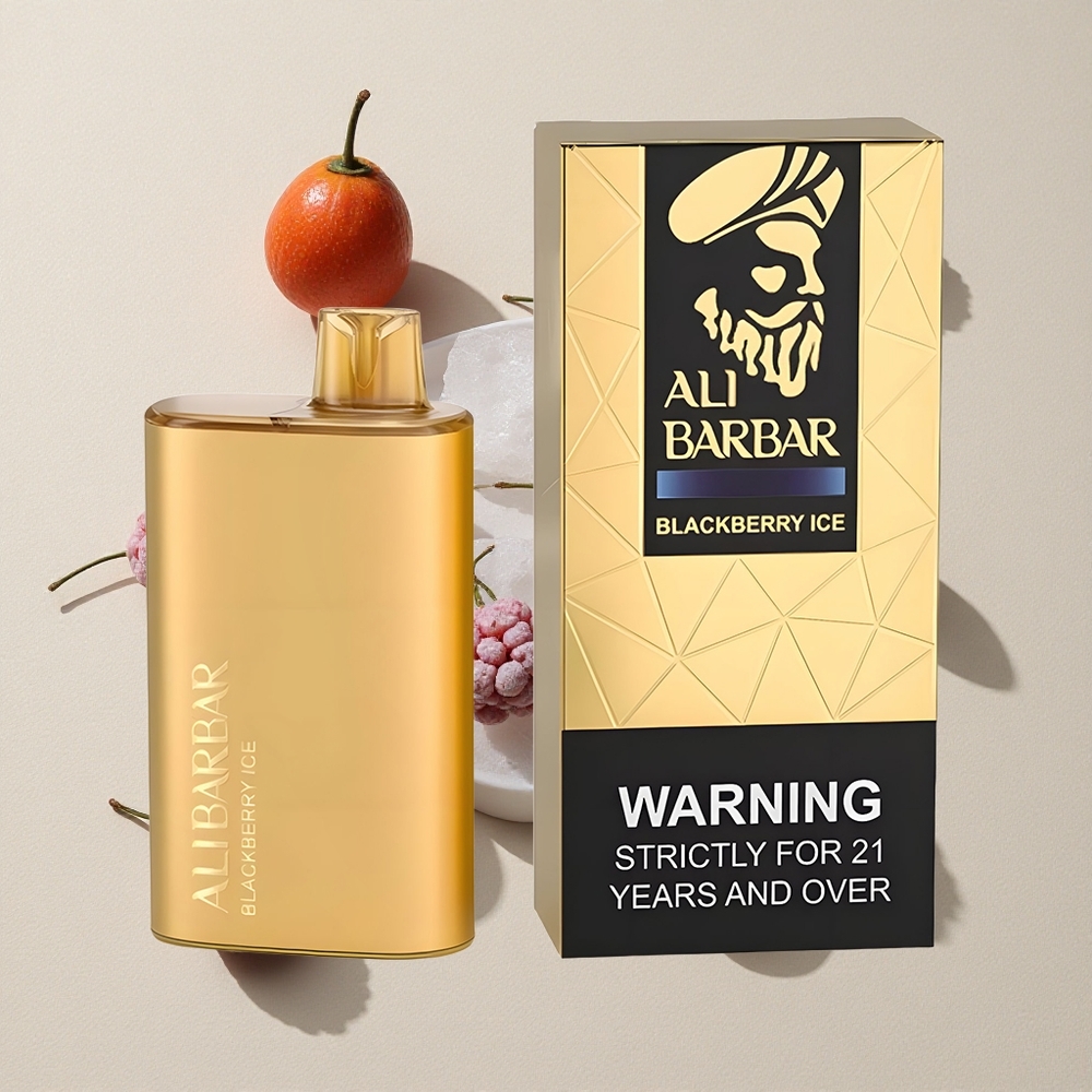 Alibarbar Rich 8000 Puffs Disposable Vape Blackberry Es vape wholesale Indonesia Kapasitas Eliquid 20ml Hingga 8000 Puffs