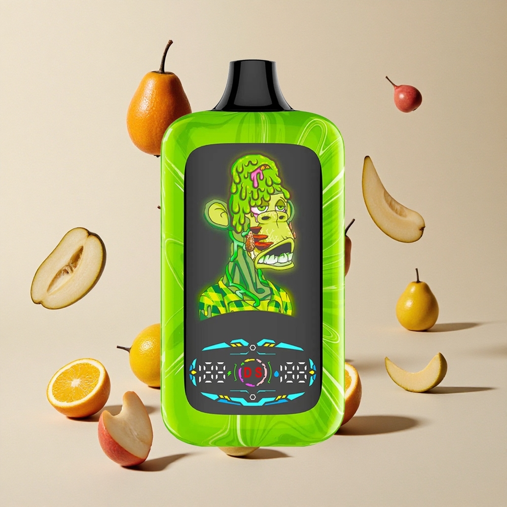 Fumot Digital Monkey 40000 Puffs Pelangi Tropis Blast vape wholesale Indonesia Dual Engine Mode/Konten 0%,2%,3%,5% Nikotin