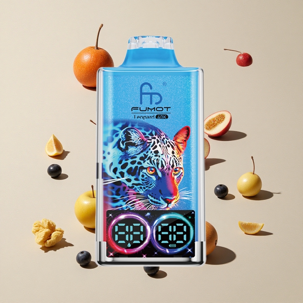 Fumot Leopard 40K Buah Beri Campuran vape wholesale Indonesia 0%,2%,3%,5% Nikotin 700mAh