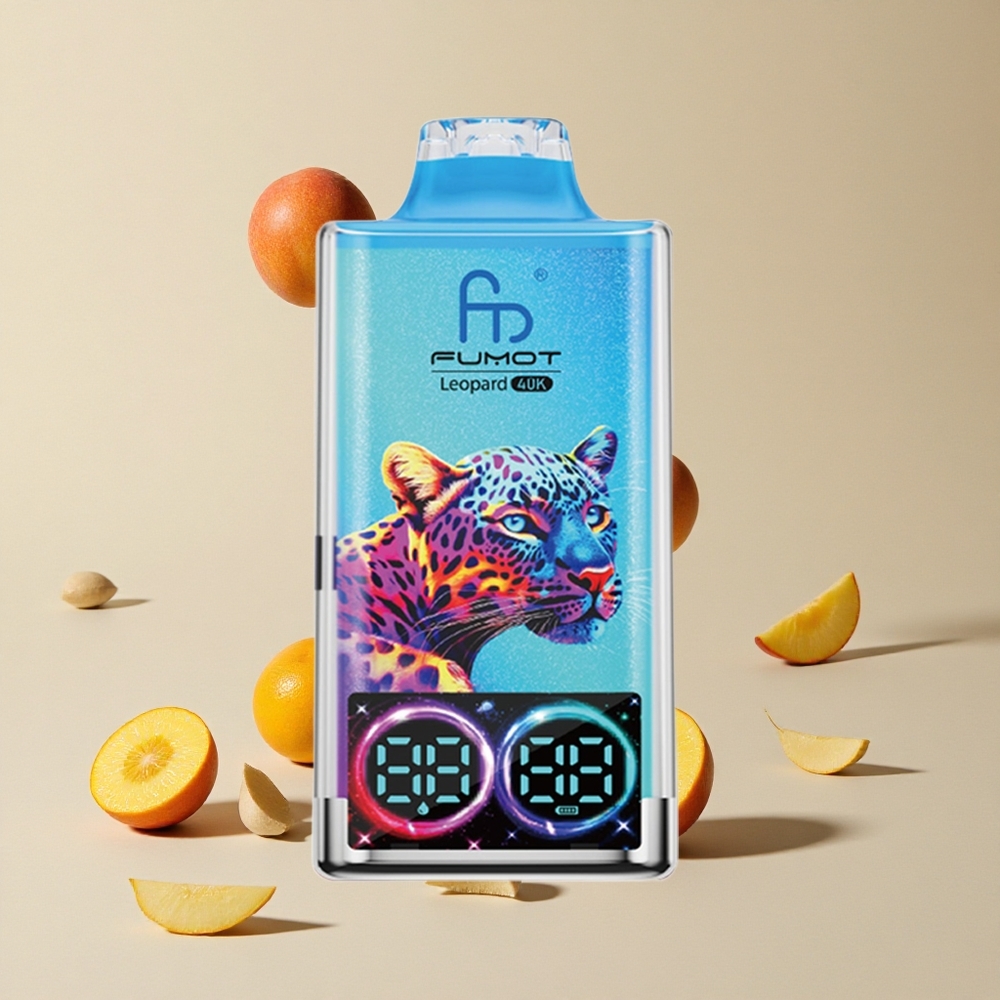 Fumot Leopard 40K Puffs Mangga Persik Nanas vape wholesale Indonesia 0%,2%,3%,5% Nikotin 40000 Hisap