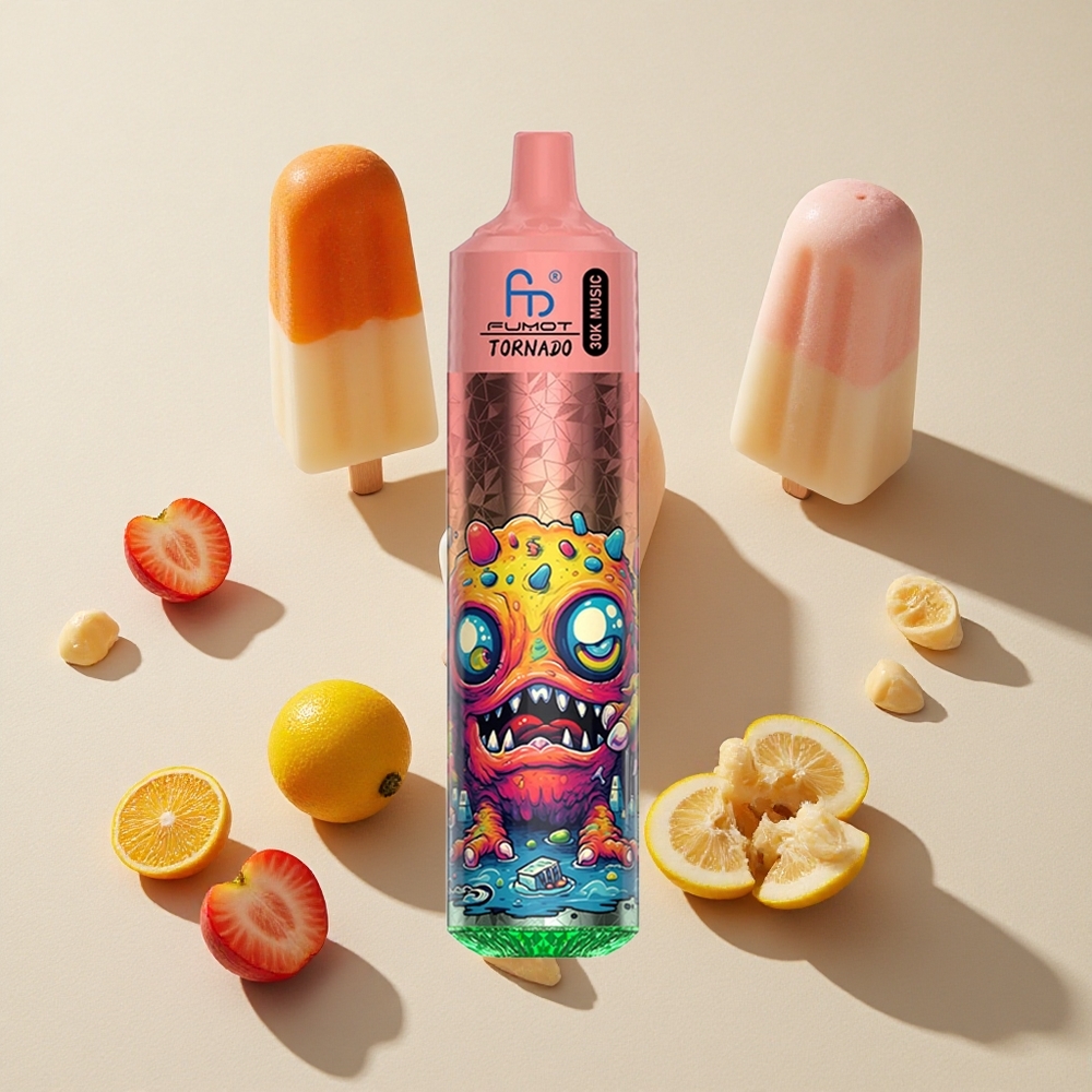 Fumot Randm Tornado 30000 Puffs Kapasitas E-liquid 30mL vape wholesale Indonesia