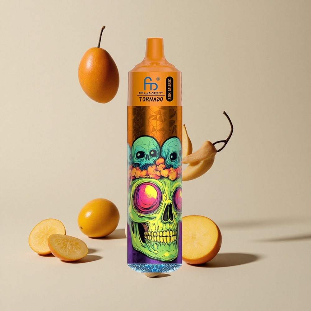 Fumot Randm Tornado 30000 Puffs Triple Mangga vape wholesale Indonesia Kapasitas E-liquid 30mL Nikotin 2% 5%
