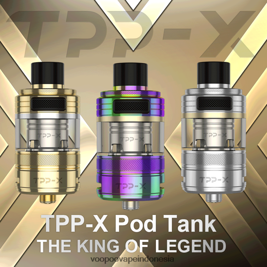 VOOPOO TPP X tangki polong Pelangi L8JR514 VOOPOO Jakarta
