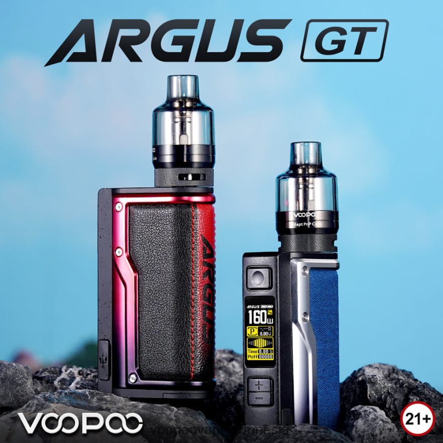VOOPOO ARGUS GT kit mod kotak hitam Biru L8JR13 VOOPOO Official Store Indonesia