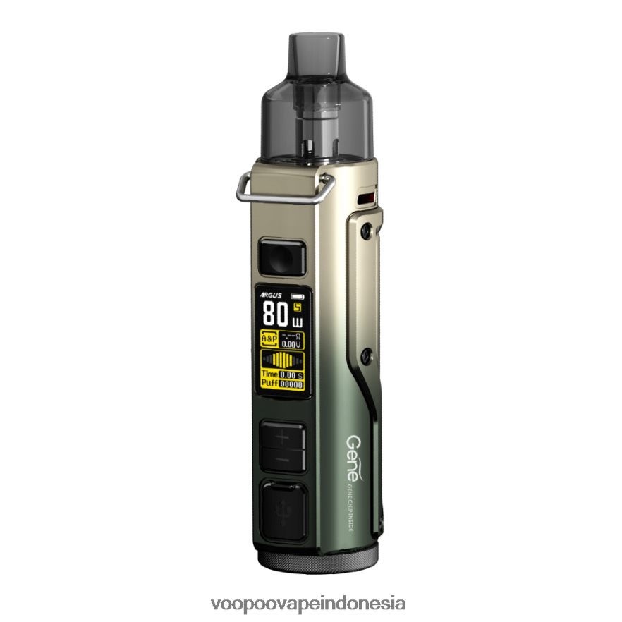 VOOPOO ARGUS PRO kit mod pod emas hijau kehitaman L8JR30 VOOPOO Vape Amazon