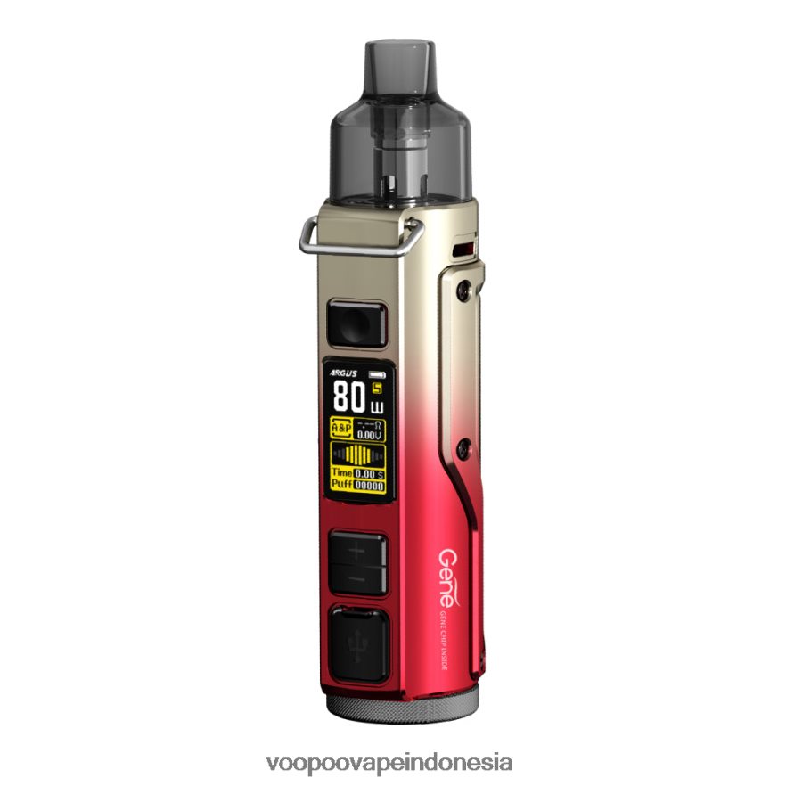 VOOPOO ARGUS PRO kit mod pod emas merah L8JR32 VOOPOO Store Indonesia
