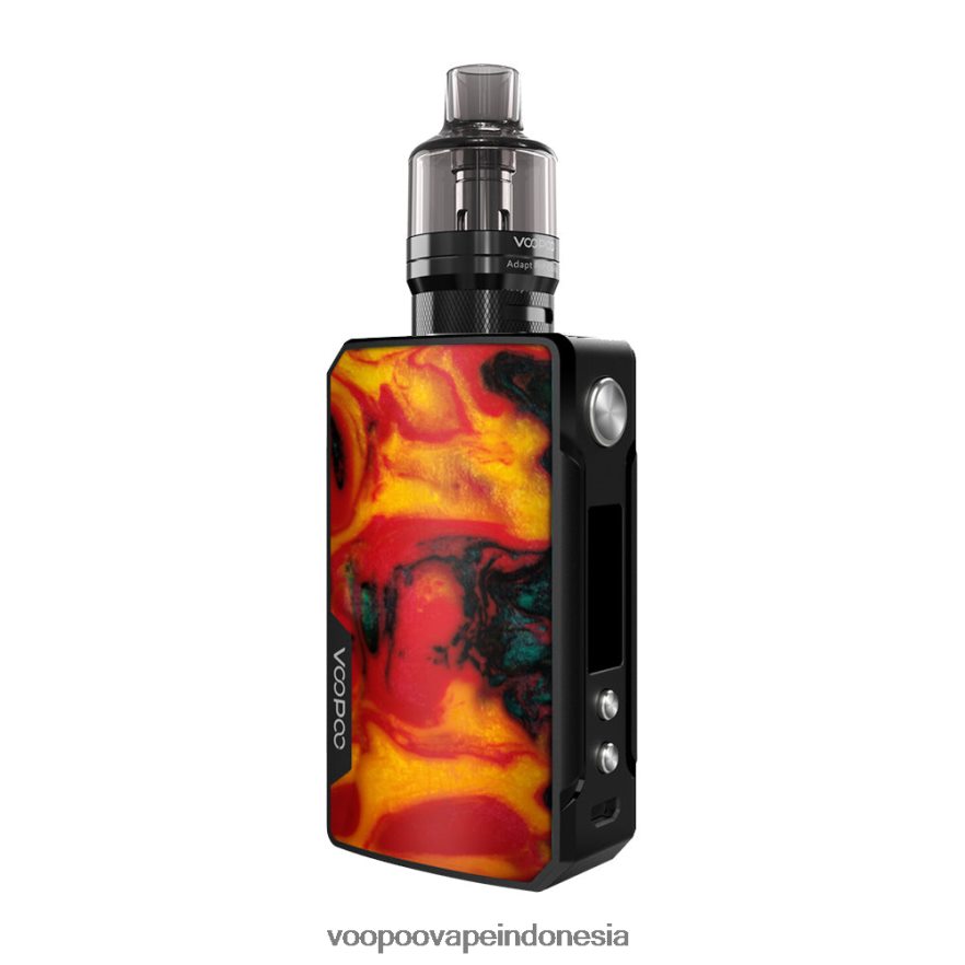 VOOPOO DRAG 2 edisi penyegaran awan api hitam L8JR327 VOOPOO Vape Pod Price