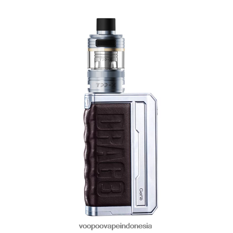 VOOPOO DRAG 3 TPP X kit mod kotak coklat kopi perak L8JR269 VOOPOO Vape Price