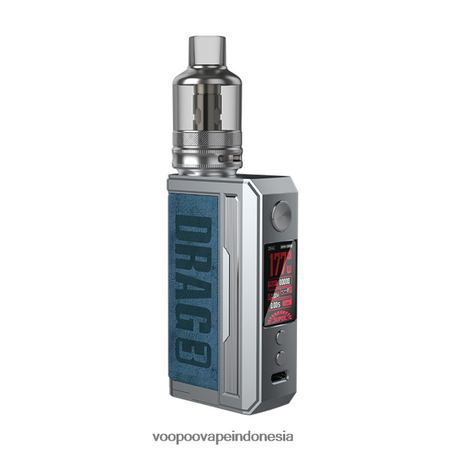 VOOPOO DRAG 3 kit mod kotak biru Prussia L8JR252 VOOPOO Store Indonesia
