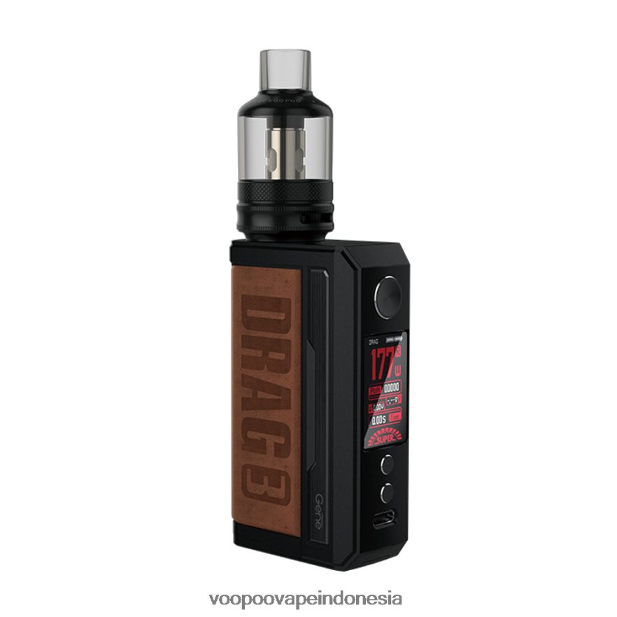 VOOPOO DRAG 3 kit mod kotak coklat berpasir L8JR250 VOOPOO Vape Amazon