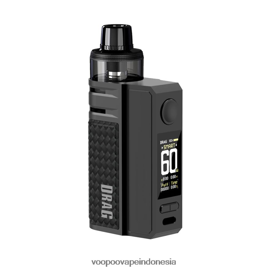 VOOPOO DRAG E60 paket pod Fiber Karbon L8JR185 VOOPOO Vape Indonesia