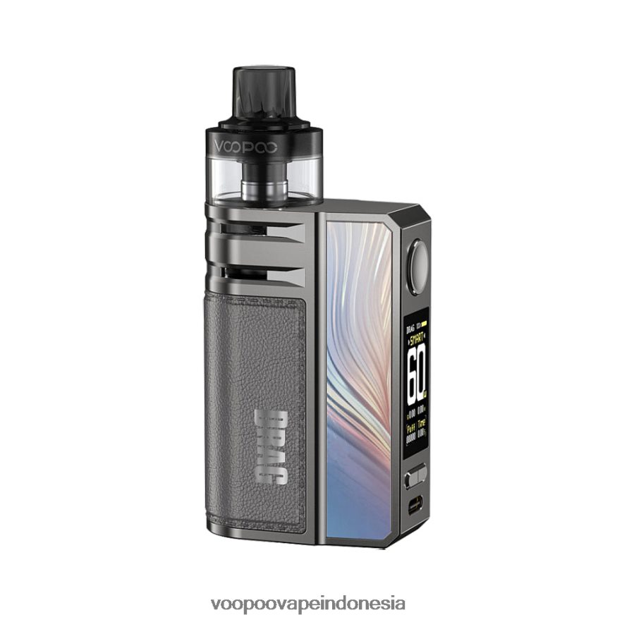 VOOPOO DRAG E60 paket pod logam abu-abu L8JR189 VOOPOO Vape Price