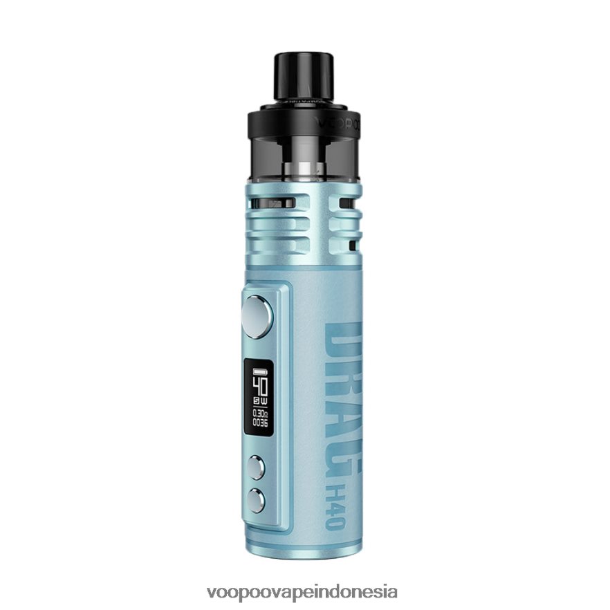 VOOPOO DRAG H40 mod pod biru salju L8JR208 VOOPOO Vape Pen