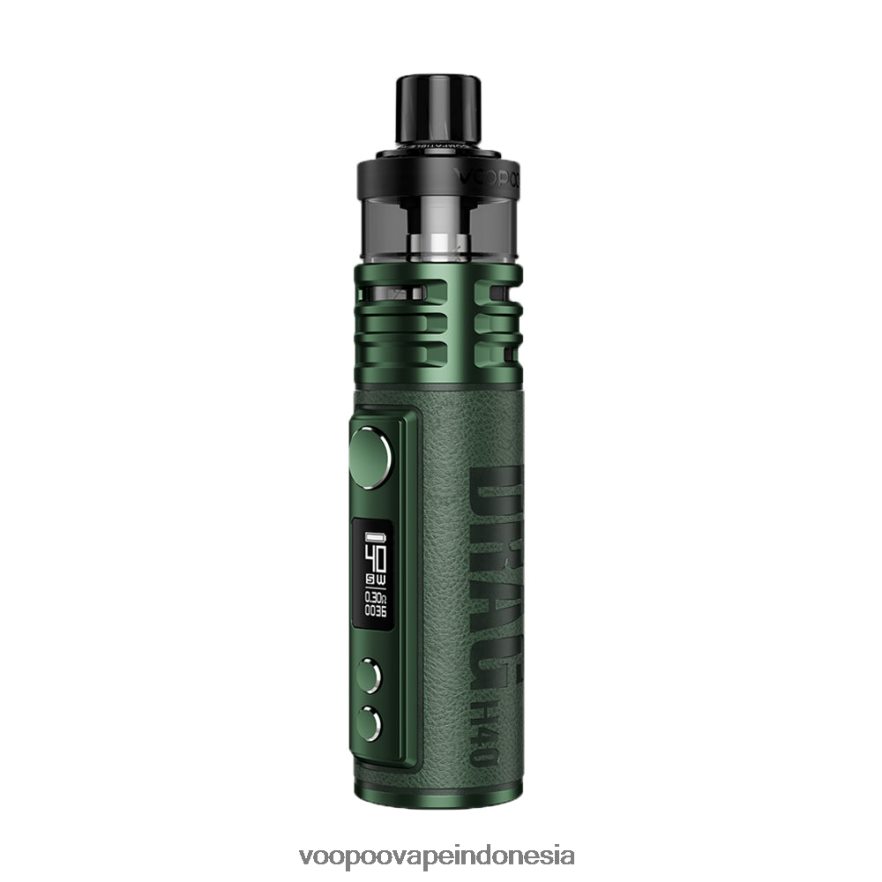 VOOPOO DRAG H40 mod pod hijau L8JR206 VOOPOO Vape Store
