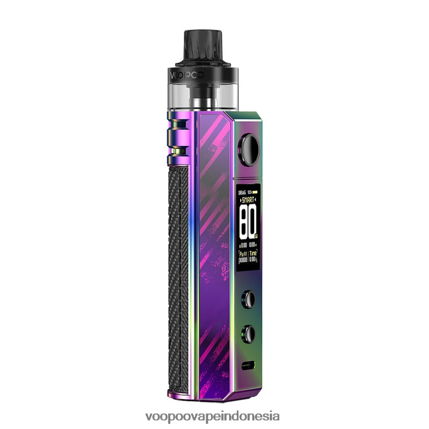 VOOPOO DRAG H80S paket pod Pelangi L8JR248 VOOPOO Vape Pen