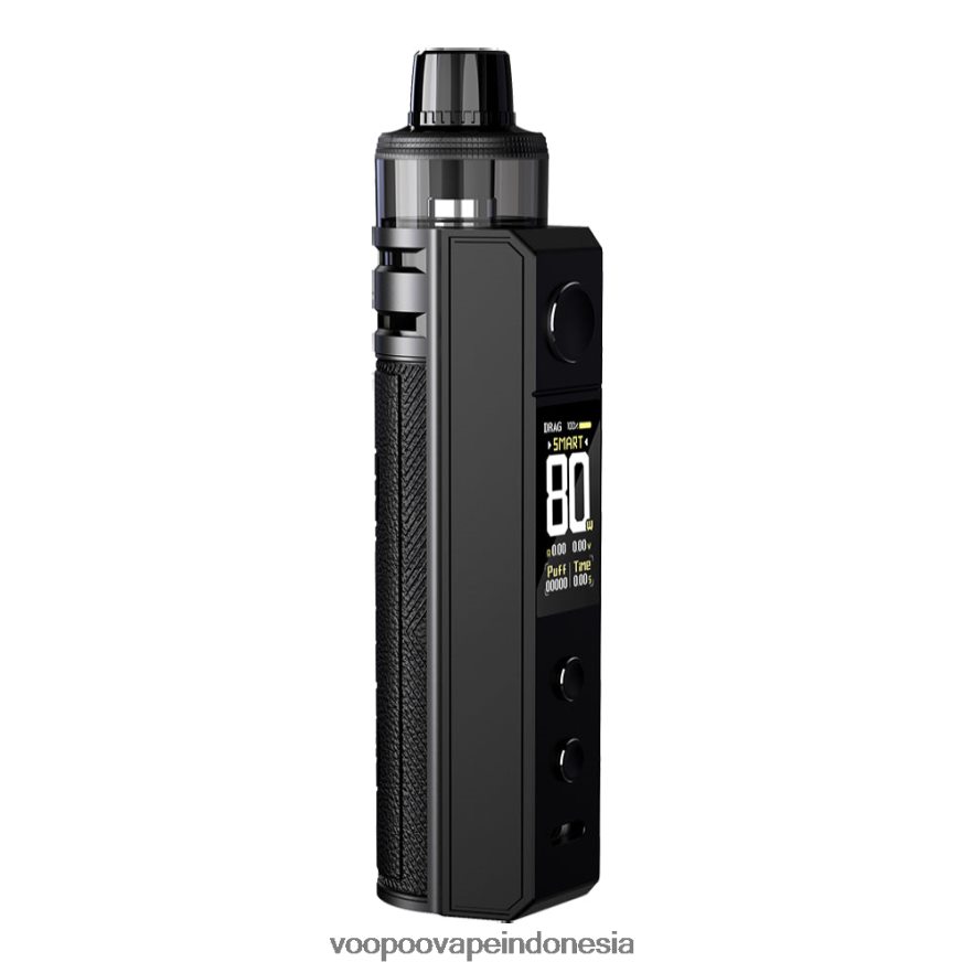 VOOPOO DRAG H80S paket pod hitam L8JR239 VOOPOO Vape Price