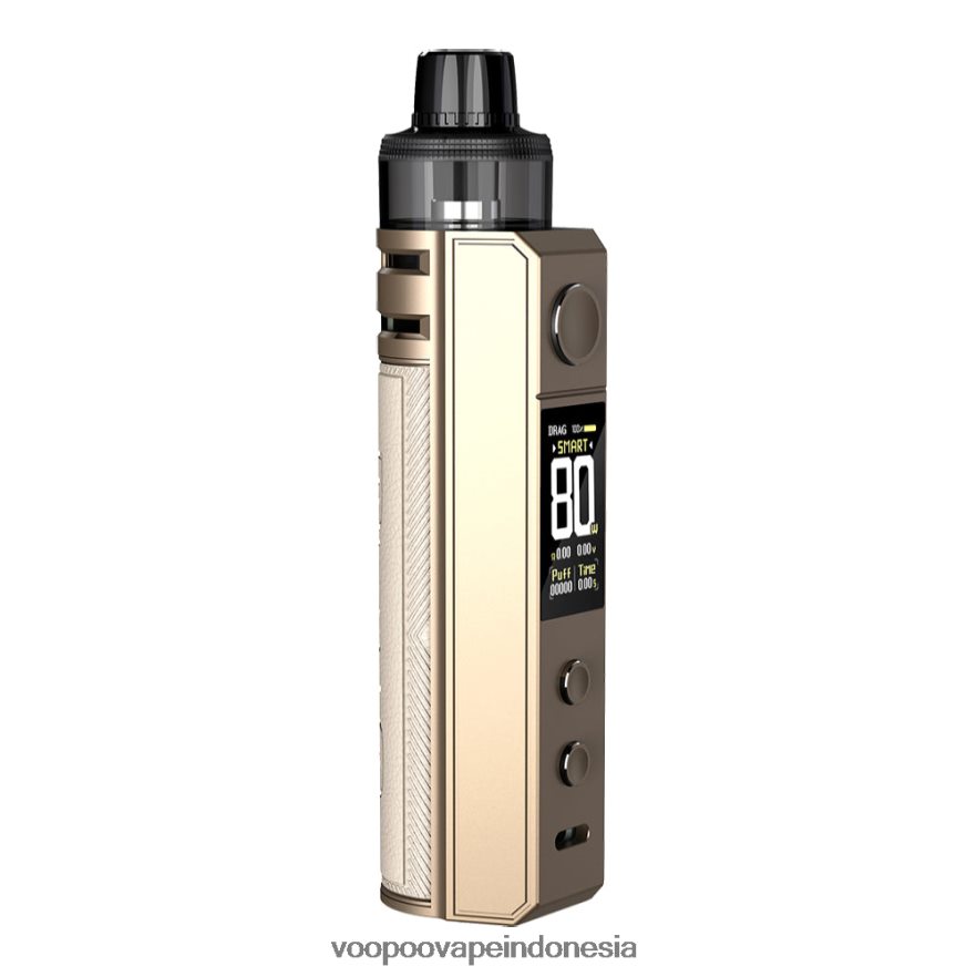 VOOPOO DRAG H80S paket pod keemasan L8JR243 VOOPOO Official Store Indonesia