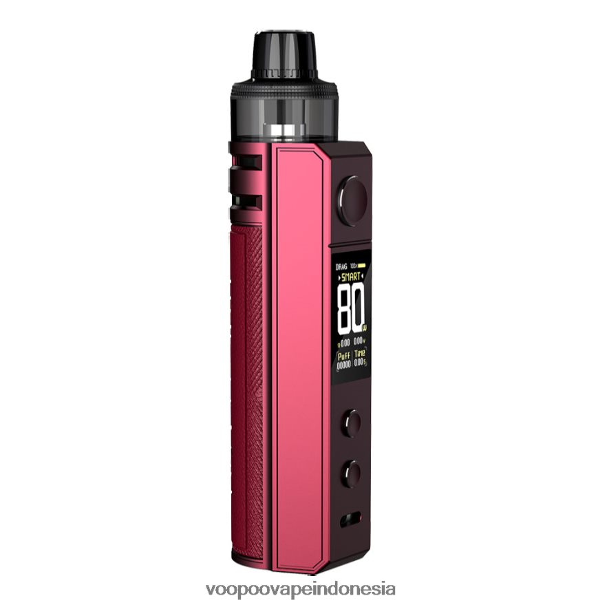VOOPOO DRAG H80S paket pod prem merah L8JR154 VOOPOO Jakarta