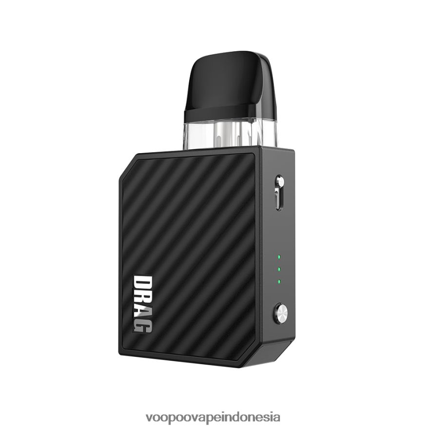 VOOPOO DRAG NANO 2 paket pod hitam obsidian L8JR228 VOOPOO Vape Pen