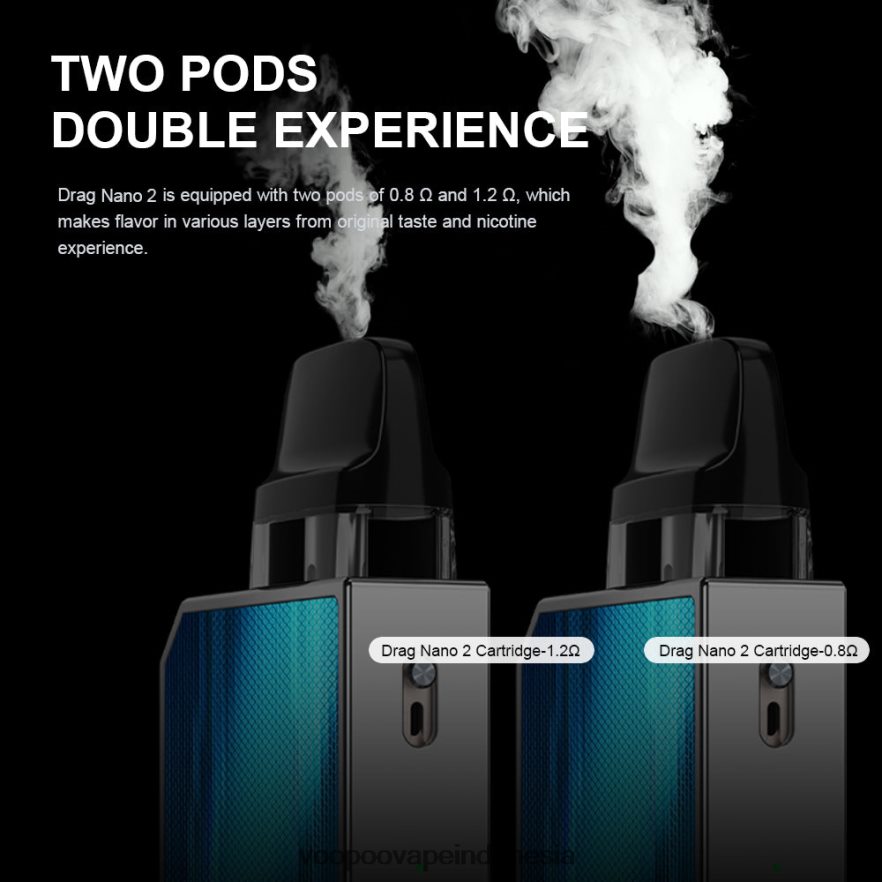 VOOPOO DRAG NANO 2 paket pod teh hijau L8JR152 VOOPOO Store Indonesia