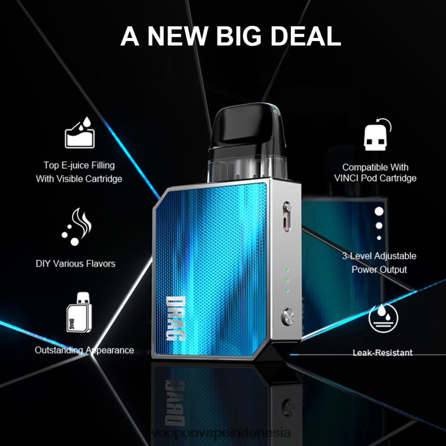 VOOPOO DRAG NANO 2 paket pod teh hijau L8JR152 VOOPOO Store Indonesia