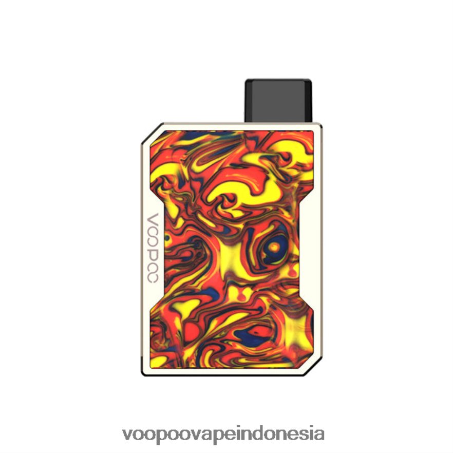 VOOPOO DRAG NANO polong merah-emas L8JR305 VOOPOO Vape Indonesia