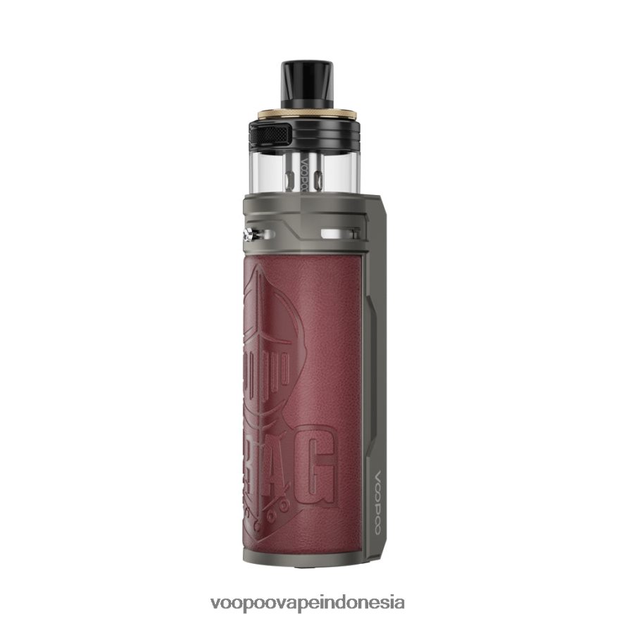 VOOPOO DRAG S PNP-X mod kotak ksatria merah L8JR295 VOOPOO Vape Indonesia