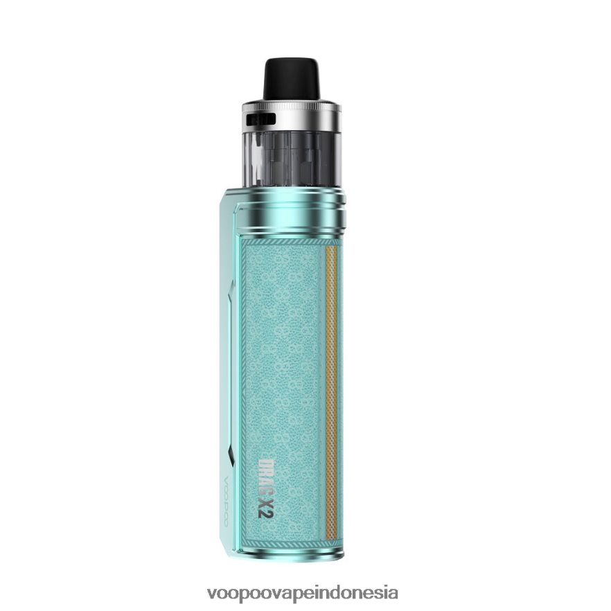 VOOPOO DRAG X2 mod pod biru salju L8JR237 VOOPOO Vape Pod Price