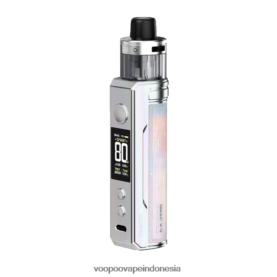 VOOPOO DRAG X2 mod pod perak berwarna-warni L8JR153 VOOPOO Official Store Indonesia