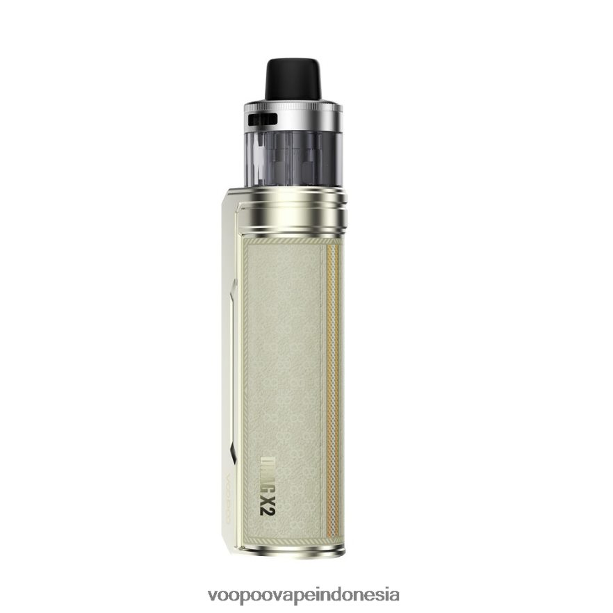 VOOPOO DRAG X2 mod pod sampanye emas L8JR235 VOOPOO Vape Indonesia